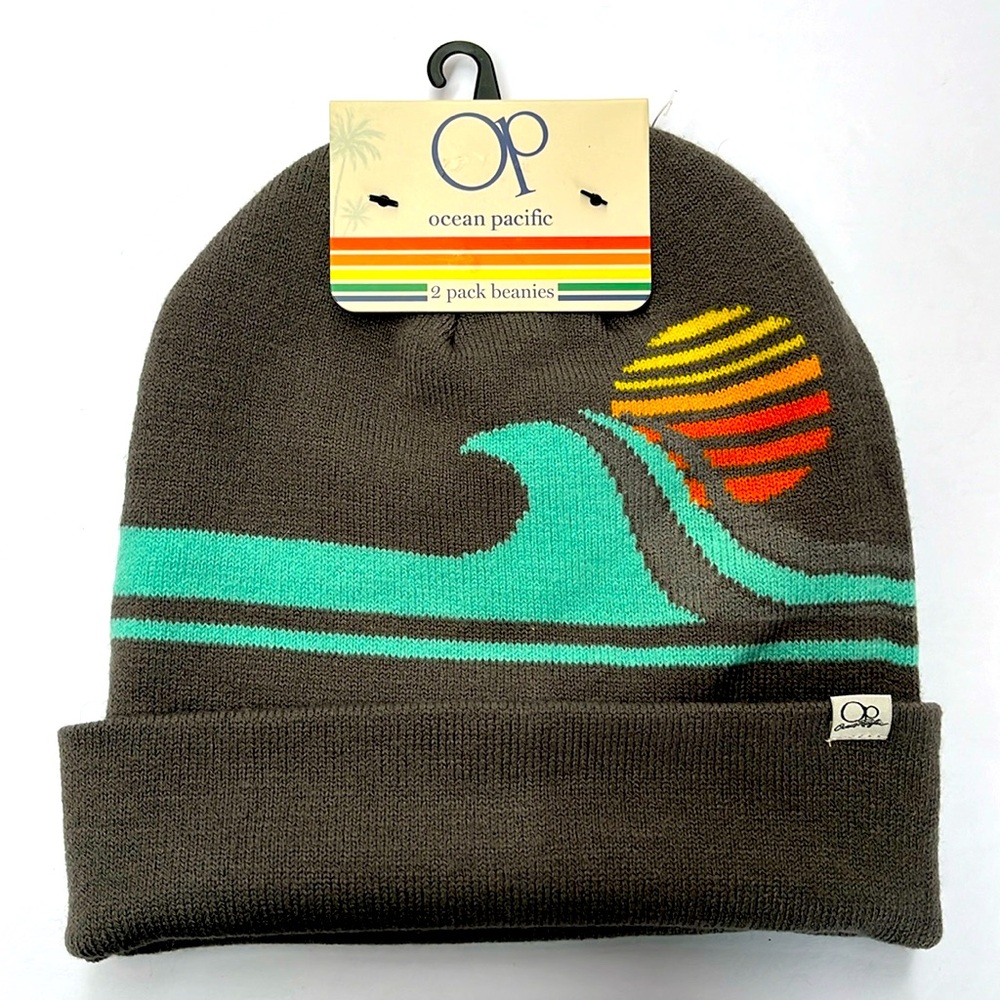 OP Ocean Pacific 2 pack beanies set, brand new